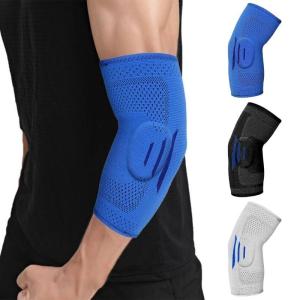 Breathable Elbow Support Elbow Compression Sleeves Easy to Use Elbow Brace for Weightlifting Tennis Golfers Gym