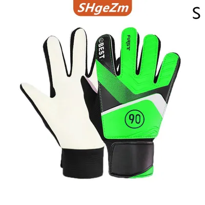 [COD] SHgeZm SPORTS 1 Cặp trẻ em bóng đá thủ môn găng tay chống va chạm Latex PU thủ môn tay bảo vệ Găng tay bóng đá Phụ kiện cho trẻ em
