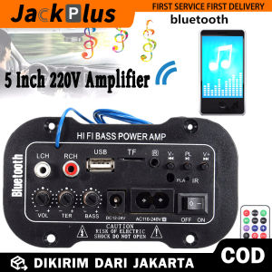 ( Dikirim Dari Jakarta )Amplifier Murah 5 Inch 220V Mobil Home Bluetooth Amplifier Bass Penguat Daya Amplifier 3028-BT HIFI Bass Power Mini Mobil Suara Speaker Amplifier