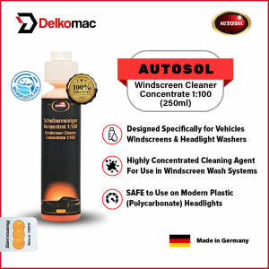 Autosol Windscreen Cleaner Concentrate 1:100 (250ml)