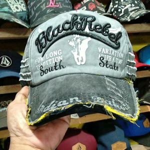 TOPI PRIA TOPI IMPOR 100% COTTON TOPI BLACKREBEL TOPI BASEBALL