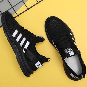 2026 Fashion Trendy Rubber Basketball Shoes for Men High Top Korean Style Sneakers Comfortable Anti-slip Sport Shoes