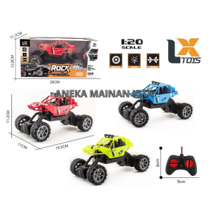 Mobil Remote Control Rock Crawler X-Cross Rally Off-Road Car Mainan Anak-Anak