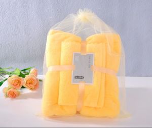 TOWEL SET 2IN1 /Handuk Mandi 2in1/ HANDUK MANDI DAN WAJAH 2IN1/HANDUK BULU KARANG POLIESTER IR AM05