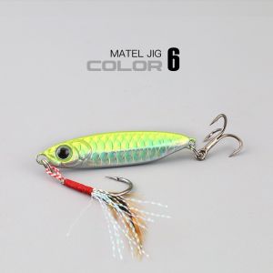 Bapak Ikan 7g/10g/15g/20g/25g/30g Umpan Mancing Ikan Gewang Spinner Balancer Fishing Lure Metal Spoon VIB Bionic Bait Sinking Jig 3D Eyes