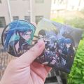 10Pcs/ Anime Wuthering Waves Yangyang Baizhi Jiyan Danjin sanhua taoqi Jianxin Verina Yinlin jinxi Encore ChangLi KaKaLuo Cosplay Badge Pin Tinplate Brooch Accessories Prop. 