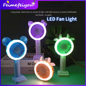 LED Light Mini Hand Fan: A Cute Gift for Kids & Friends
