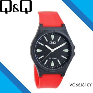 Q&Q WATCH COLORED RUBBER 10BAR WATER RESIST VQ66J810Y**