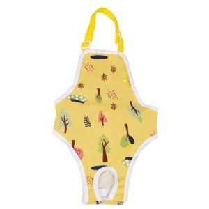 EQUOMT Adjustable Dog Physiological Pants Shoulder Straps Washable Dog Sanitary Panties Cartoon Pattern Leak Proof Dog Diapers Estrus Period