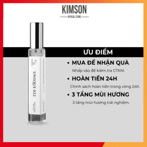 Tinh dầu nước hoa CODEDECO Unique 022 - 10ml Tươi trẻ Mát mẻ Cá Tính