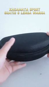 Kacamata Sepeda Minus Cylinder (FREE 5 LENSA WARNA) Kacamata Sport Motor  -K5L