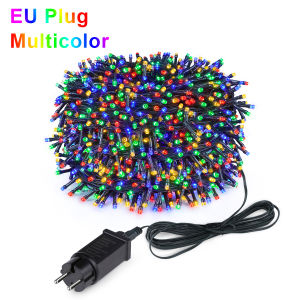 LED Light String Christmas Lights Decorative LED String 220V Outdoor Waterproof Fairy Light For Wedding Holiday Garden Street Lawn