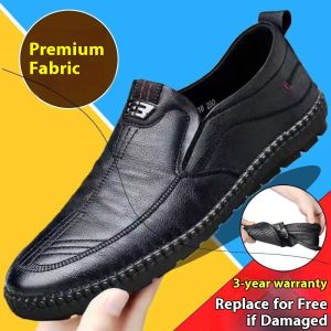 JZZL ฤดูใบไม้ผลิ2024รองเท้าลำลองสบายและกันลื่นสำหรับผู้ชายนิ้วเท้าทรงกลมแบบสวมใหม่