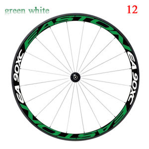 DUOJI Bicycle Part Cycling MTB Bike Bike Wheel Stickers Multicolor Bike Wheel Rims Bicycle Rim Decals Bicycle Stickers Reflective Stickers