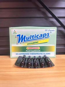 Multicaps Vitamins Food Supplement 100 Capsules