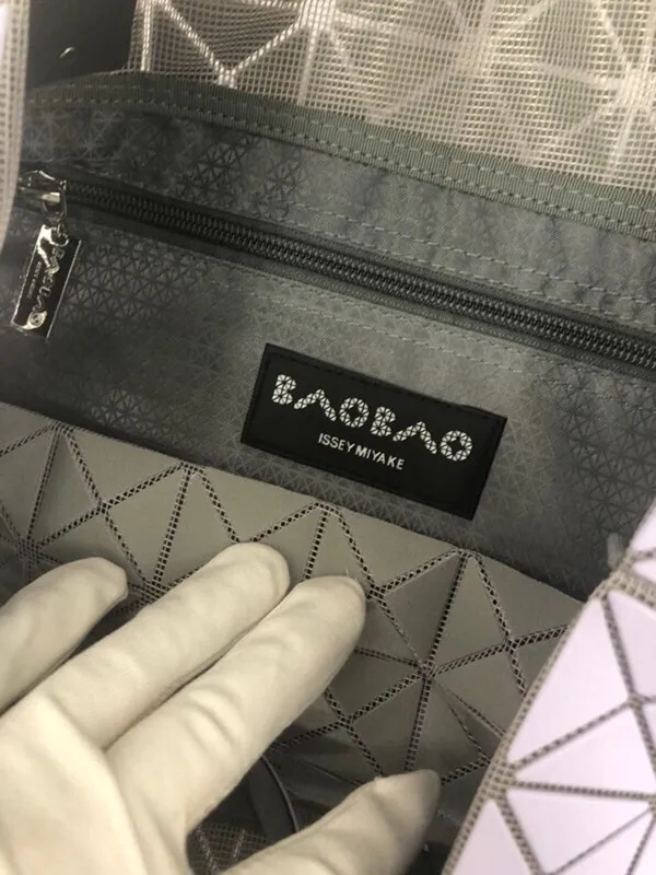 100 Original Issey Miyake BAO BAO bag with Anti fake mark Frosted