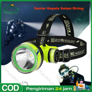Senter Kepala Selam Diving Headlight USB Charging LONGDA SQ 901