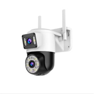 Yoosee Y40 Cctv Camera 6MP 3 Lens 3 Screens Wifi/4G Outdoor Waterproof IP66 Connect Cellphone CCTV With Audio And Speaker Wireless Wifi Connect 360 Home IP Security Cameras HD 1080P Night Vision With Alarm Sensor Smart Camera CCTV With Voice