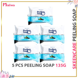 10 Pcs SkeenCare Peeling Soap 135g Sabon Pampaputi Exfoliating Moisturizing Face Body Wash Moisturizer Kojic Glycerin Acne Pimples Pores Pekas Melasma Peklat Scar Blemishes Wrinkles Dark Spots Hydrating Rejuvenating Beauty Glass Skin Care For Men & Women