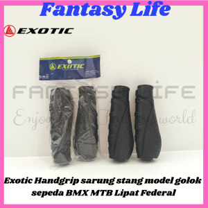 Fantasy Hand grip sarung stang sepeda BMX MTB lipat mini federal model golock