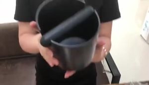 [Ship Local] Coffee Knock  Durable Anti Slip Base Coffee Grind Removable Knock Tools