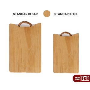 Talenan Kayu Pinus Premium Food Grade Dengan Tambang Hiasan Dinding Perlengkapan Rumah