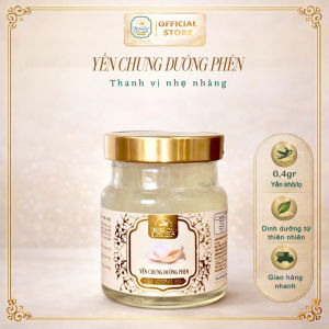 Yến Sào Chưng Sẵn Đường Phèn 4gr Yến Tươi Việt Vương Yến – Hũ Thủy Tinh 70ml | giao hàng nhanh