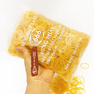 Dây thun 666 Size trung cao su tự nhiên - 500g | Sự lựa chọn tiện lợi cho buộc bánh mì
