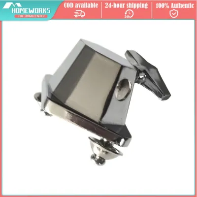 Chrome Floor Tom Drum Leg Bracket Bracket Replacement 2.76x1.97in Silver Floor Tom Leg Bracket Mount for Drum Kits Bass Drums