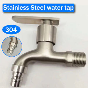 Stainless Steel Water Tap Kitchen Bathroom Toilet Faucet Angle Valve Wash Basin Tap 水龙头