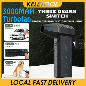 Portable Turbo Jet Fan Turbofan Air Blower Dust Cleaner Compressed Air Duster Mini Cleaning Keyboard