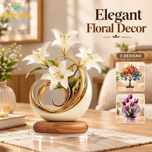 Allieuka Acrylic Music Plaque Ornament Desktop Stand Home Decor Gift For Friends Christmas Birthday Keepsake