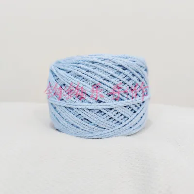 3mm Crochet Cotton Cord Hollow Glitter Yarn