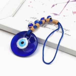 HOUMENG Bag Charms Couple Gifts Car Jewelry Phone Charm Wall Hanging Decor Home Living Room Key Rope Phone Strap Devils Eye Car Pendant Evil Eye keychain Evil Eye Beads Pendant