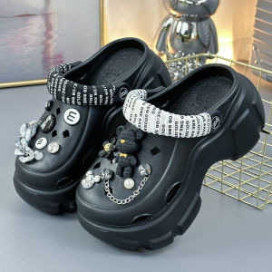 【BELI LOKAL】Dejavu Sandal baim wanita sandal wanita wedges kekinian sandal anti slip sandal wedges sandal fuji viral HSN199