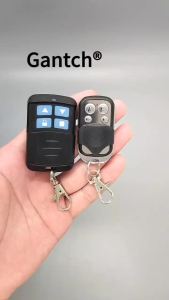 รีโมทคอนล 433 MHZ (สีเงิน) กุญแจ 8 สวิตช์ DIP 4 ช่อง