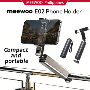 Meewoo Travel Phone Stand Holder Aluminum alloy 360° Adjustable Compact Portable Phone Holder