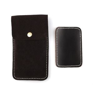 PLLEWY PU Leather Watch Case Durable Soft Watch Box Storage Protection Watch Bag Travel