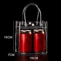 RULING STANDS Trong suốt Túi xách PVC Nhựa Sức chứa lớn Túi Quà Tặng Thuận tiện Đa năng Túi kẹo Quà Tặng. 