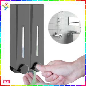 Shower Soap Dispenser No Drill Shampoo and Conditioner Dispenser 500ml Refillable Shower Dispenser for Bathrooms and Hotels