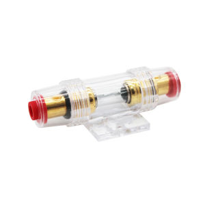 Car Audio Fuse Holder 60A Car Stereo Audio Circuit Breaker Inline with 1 AGU Type Fuses