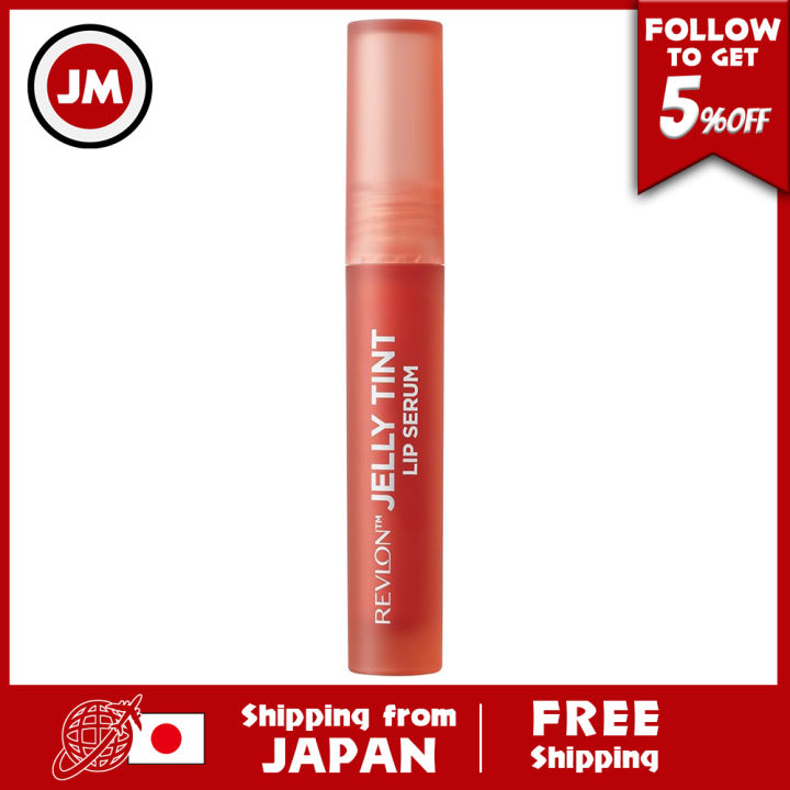 Revlon Jelly Tint Lip Serum 001 Strawberry Milk Color Image Nude Pink
