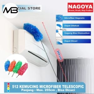 Kemucing Kemoceng  Microfiber Telescopic Panjang 255cm Nagoya
