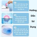 Viên Tẩy Bồn Cầu Tự Động Khử Mùi Diệt Khuẩn, Hương Hoa Hồng - Sạch Bóng, Thơm Lâu - Combo 5 Viên. 