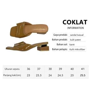 Black Leather Sandals for Women Classic Crush Clog / Womens Cross Sandals Height 3cm