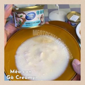 Pate lon SNAPPY TOM PREMIUM cho mèo con và mèo lớn thức ăn ccho mèo mọi lựa tuối - lon 85gr