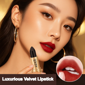 Velvet Matte Lipstick Waterproof & Non-Stick Cup Lip Glaze Long Lasting Lip Color High Color Rendering Lip Tint