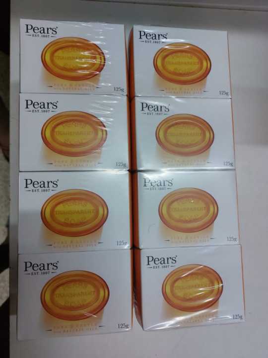 x 48 pcs Pears Orange Soap | Lazada