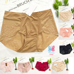Quần lót nữ Freesize cỡ XXL 50-60kg thun lạnh phối ren - LƯNG CAO - QL3255