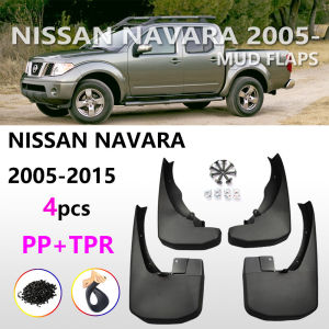 Chắn bùn xe cho Nissan Navara 2005-2014 2015-2022 NP300 tấm chắn bắn bùn mudflaps Fender phụ kiện